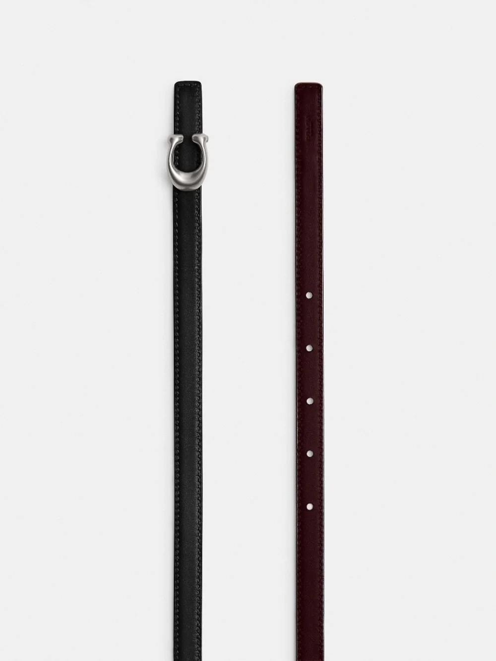 Coach Outlet Sculpted Signature Buckle Reversible Belt, 13 Mm